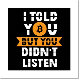 Bitcoin - Cryptocurrency - Blockchain - Investment Posters and Art